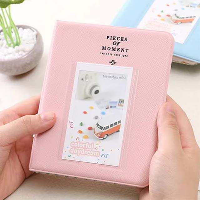 Mini Pocket Family Photo Album Gallery for Polaroid Instant Camera Photos – Compact Instant Photo Scrapbook & Memory Keeper