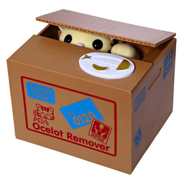 Mischief Saving Money Box - MM8805 - Novelty Piggy Bank - Fun Coin Bank - Unique Money Saving Gift