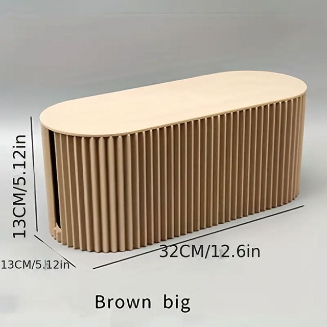 Multifunctional Cable Management Box – Power Strip Organizer & Wire Concealer, Desktop Storage Solution for Tidy Spaces, Durable Injection-Molded Socket Holder