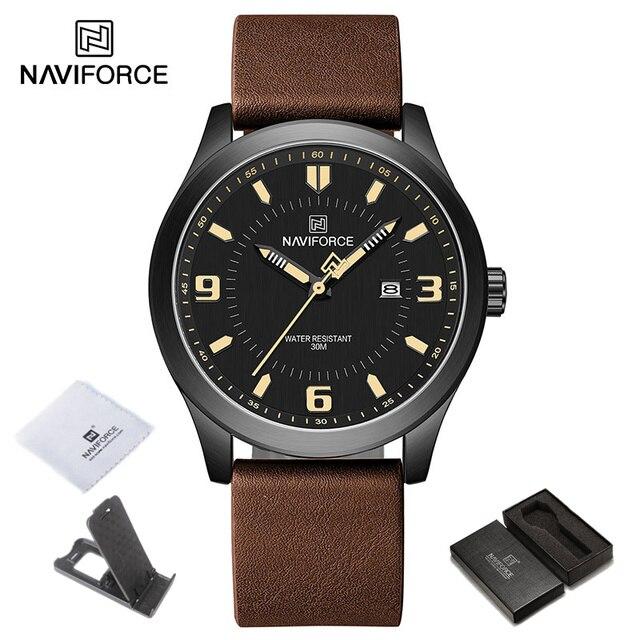 NAVIFORCE Leather Men Watch (NF8024)
