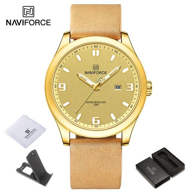NAVIFORCE Leather Men Watch (NF8024)