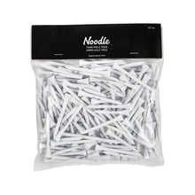 NOODLE Golf Wooden Tees – Premium Durable Set of 150 for Driving Range & Practice Sessions