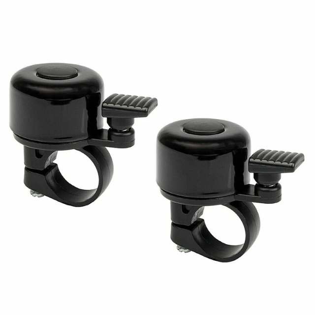 One-Touch Bike Bell – Handlebar Ring Horn for Mountain & Road Bicycles