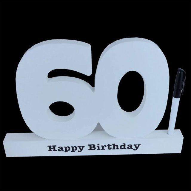 Personalized 18th Birthday Sign It Number Blocks – Unique 3D Signature Decor for Milestone Celebrations