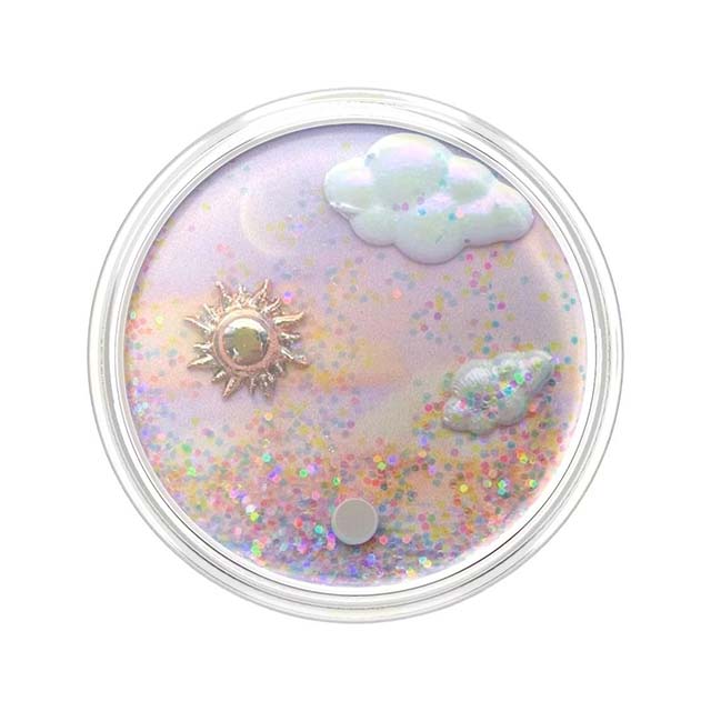 PopSockets PopGrip – Expandable Stand & Grip with Swappable Top for Smartphones & Tablets | Tidepool Dreamy Whirl Edition