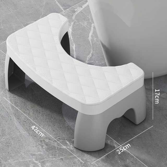 Portable Toilet Squat Stool – Non-Slip Removable Bathroom Footrest for Adults | Home Toilet Seat Squatting Aid
