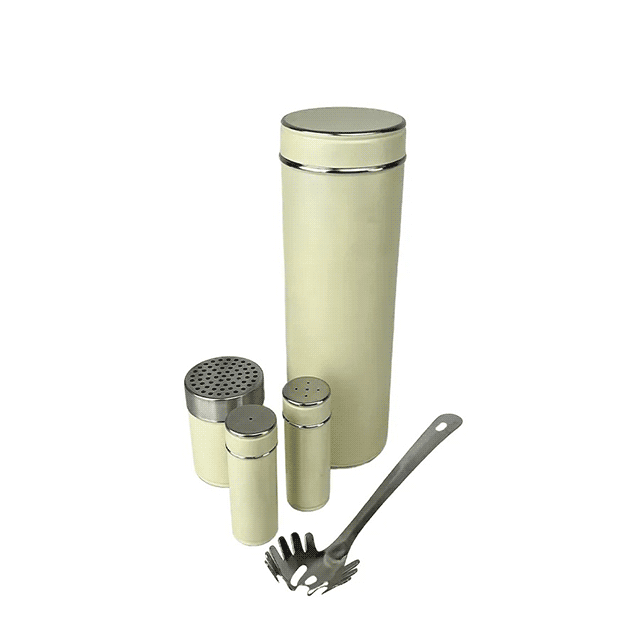 Premium 5-Piece Cream Pasta Set