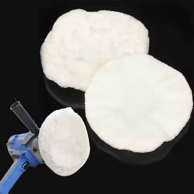 Premium Lamb’s Wool Car Polishing Pad
