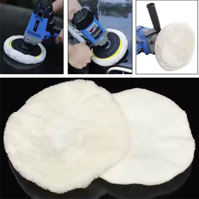 Premium Lamb’s Wool Car Polishing Pad