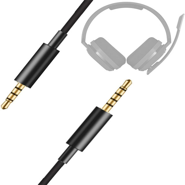 Premium Replacement Headphone Cord for A10, A40, A50 – Coated for Optimal Sound & Universal Device Compatibility