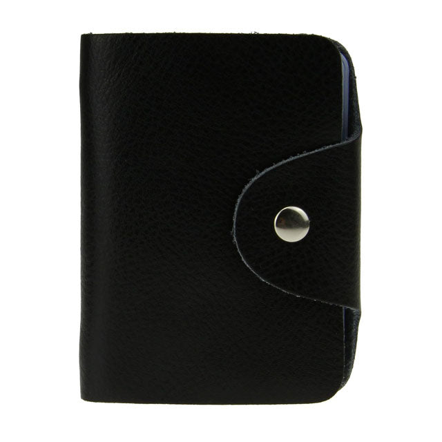 Premium Soft Genuine Leather 26-Slot Business Card Holder & Wallet – Ideal ID, Credit & Purse Gift