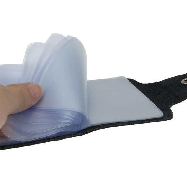 Premium Soft Genuine Leather 26-Slot Business Card Holder & Wallet – Ideal ID, Credit & Purse Gift