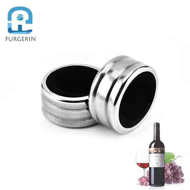 Premium Stainless Steel Wine Bottle Collar Ring