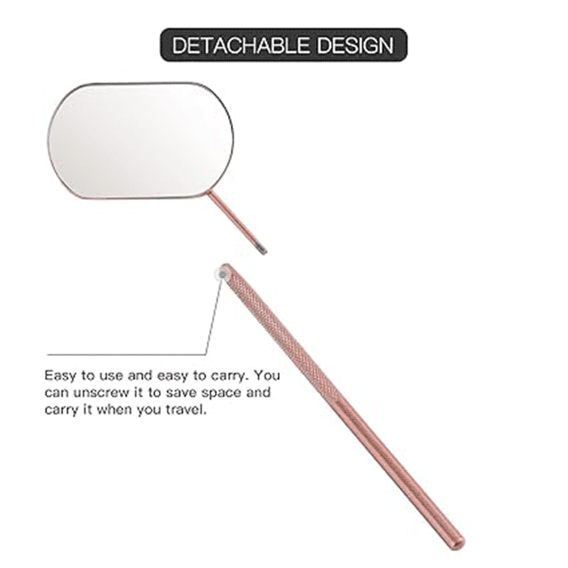 Pretty Memory Rose Gold Lash Mirror