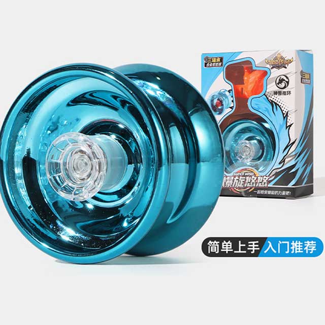 Professional Aluminum Metal YoYo – Beginner-Friendly Yo-Yo Toy for Kids & Adults with Accessories