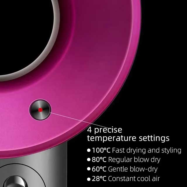 Professional Leafless Negative Ion Hair Dryer – High-Speed Constant Temperature Blow Dryer for Home Use