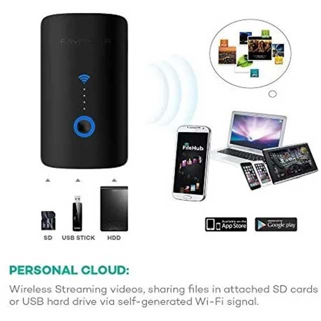 RAVPower Filehub Plus N300