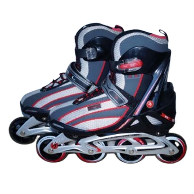 REBEL Nano Fitness Roller Skates – ABEC7 Bearings, 76mm/82A Wheels, Size 40 (25.5 cm) Inline Skates