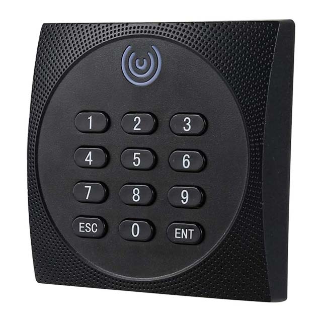 LCMDFZ Waterproof RFID Card Reader - Multi-Functional ID & Password Keypad for Banks & Public Buildings