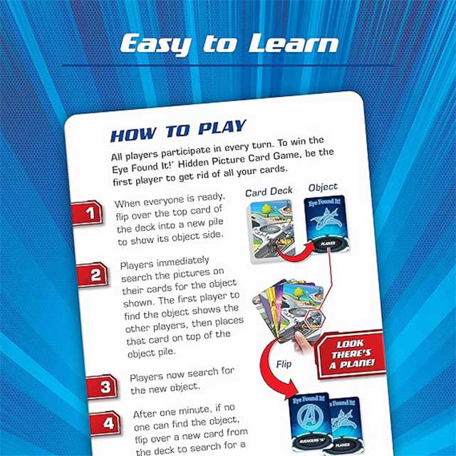 Ravensburger Marvel Eye Found It Card Game