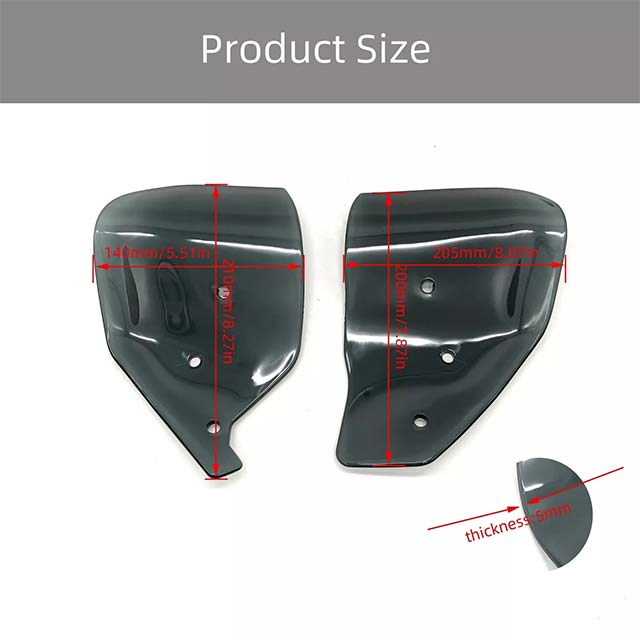 BMW R1200GS LC ADV / R1250GS Rear Foot Protector – Durable Mudguard, Fender & Splash Guard Motorcycle Accessory