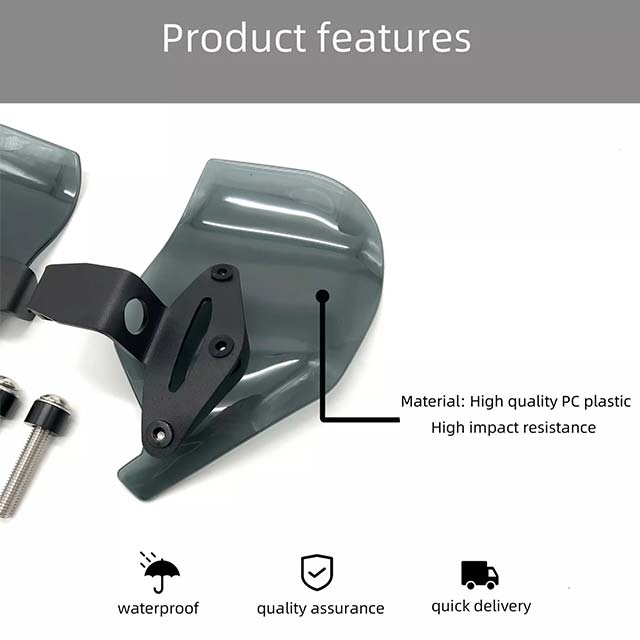 BMW R1200GS LC ADV / R1250GS Rear Foot Protector – Durable Mudguard, Fender & Splash Guard Motorcycle Accessory