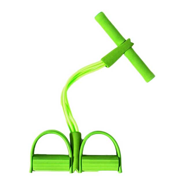 Resistance Loop Bands with Pedal – Elastic Pull Rope for Home Workouts | Full-Body Fitness Equipment for Strength Training, Yoga & Pilates