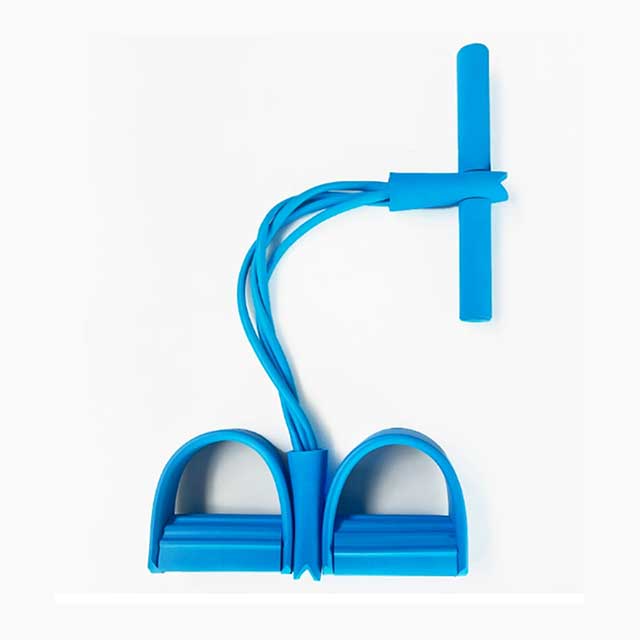 Resistance Loop Bands with Pedal – Elastic Pull Rope for Home Workouts | Full-Body Fitness Equipment for Strength Training, Yoga & Pilates