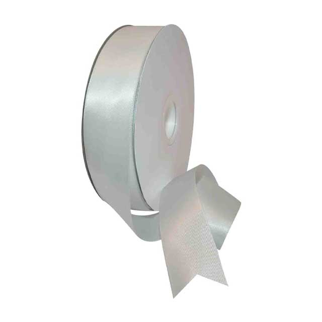 Ribbon 08838/00-000 Off White Double Face Satin Ribbon for Gift Wrapping, Weddings, Crafts & More