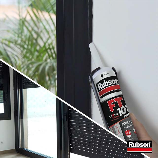 Rubson FT101 Black 280ML – Premium Multi-Purpose Sealant & Adhesive for Industrial Durability