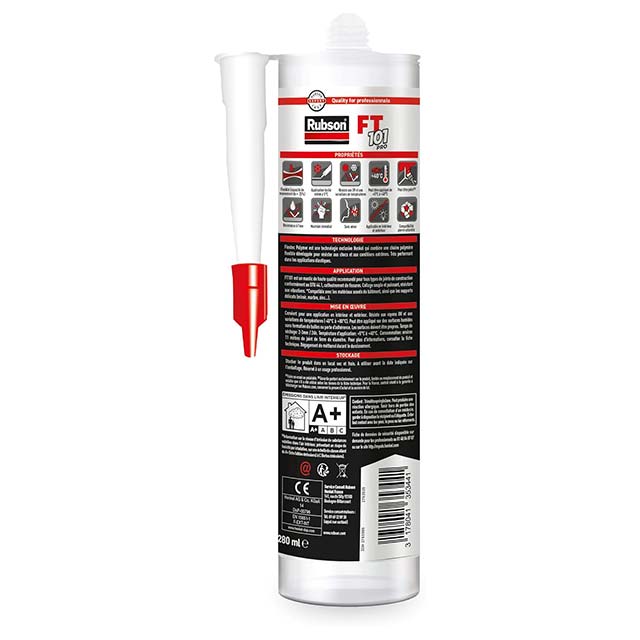 Rubson FT101 Black 280ML – Premium Multi-Purpose Sealant & Adhesive for Industrial Durability