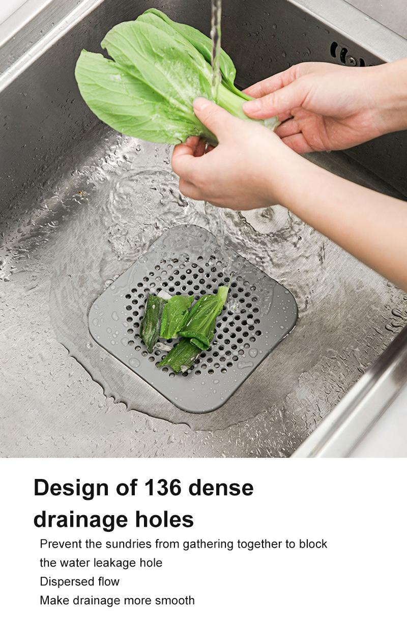 Sink Anti-blocking Strainer Filter