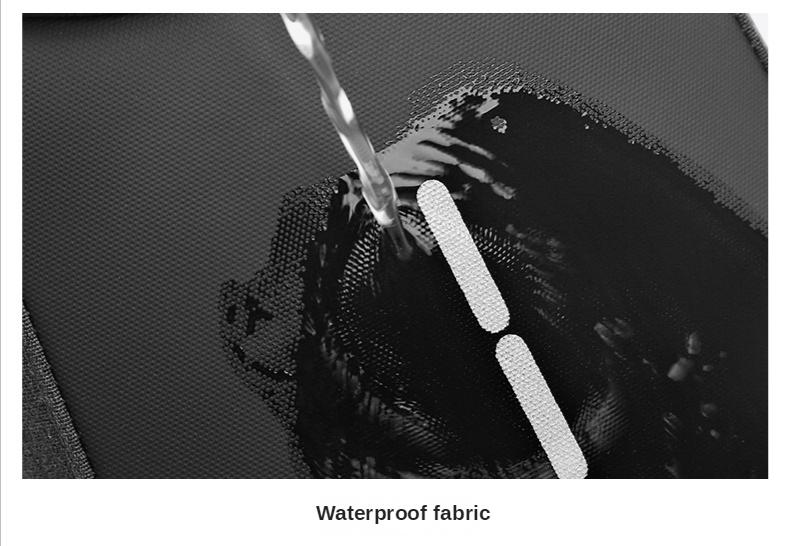 حقيبة كتف رجالية مقاومة للماء بسعة كبيرة مزودة بمنفذ USB (EGB248)