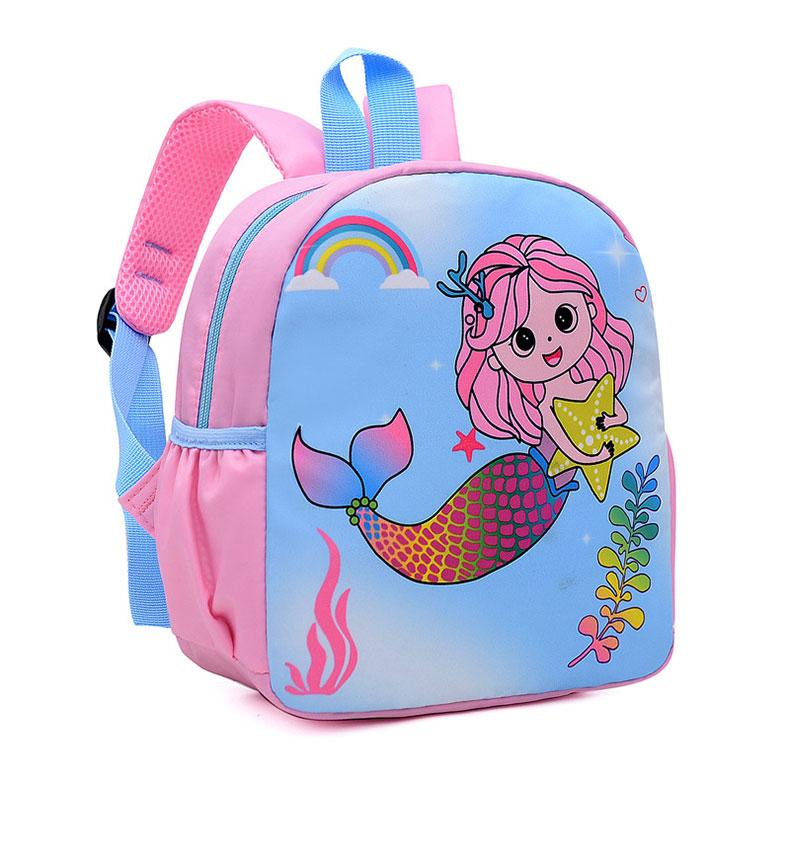 Sac d'école imperméable pour enfants à motif kawaii (EGB082)