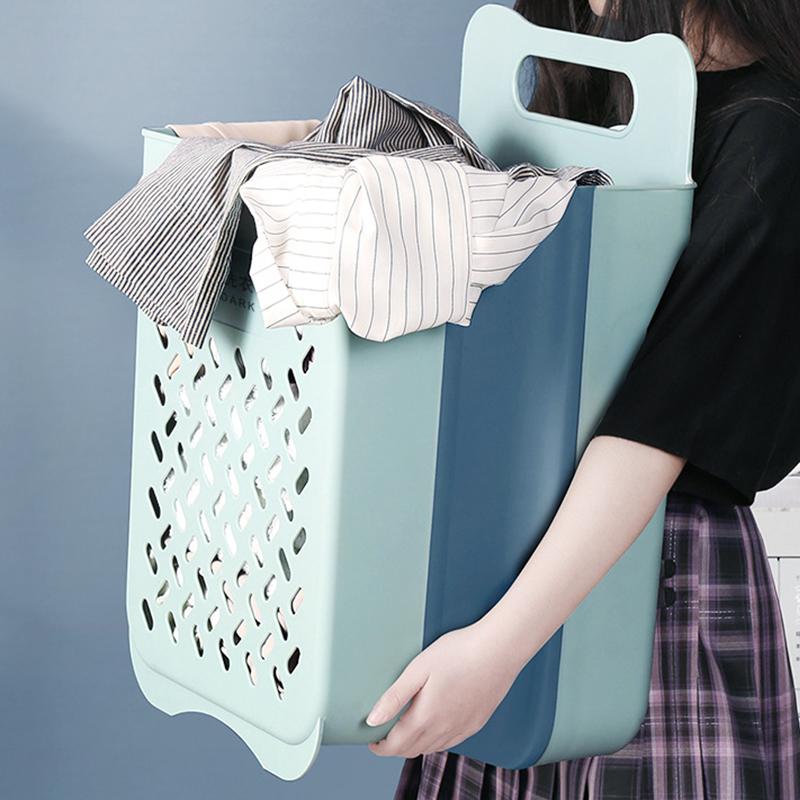Large Portable Wall Hanger Laundry Basket