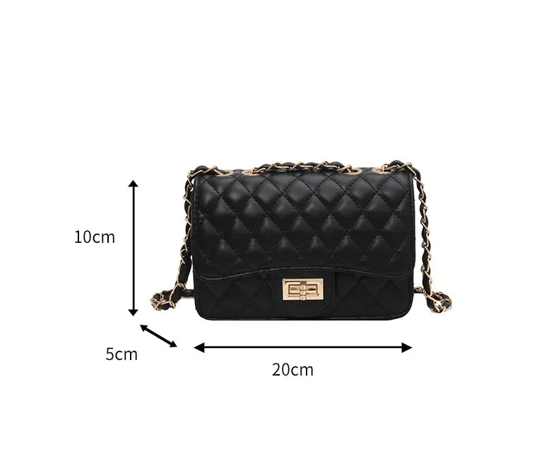 Simple Small Women Shoulder Chain Bag (EGB183)