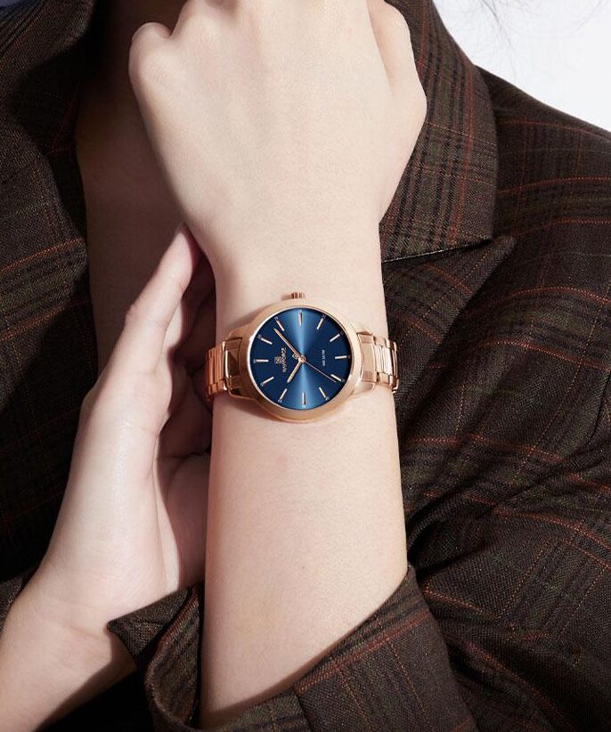 Montre femme NAVIFORCE en acier inoxydable (NF5025)