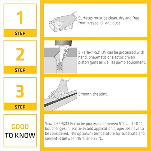 SIKA Sikaflex 521 UV 300ml