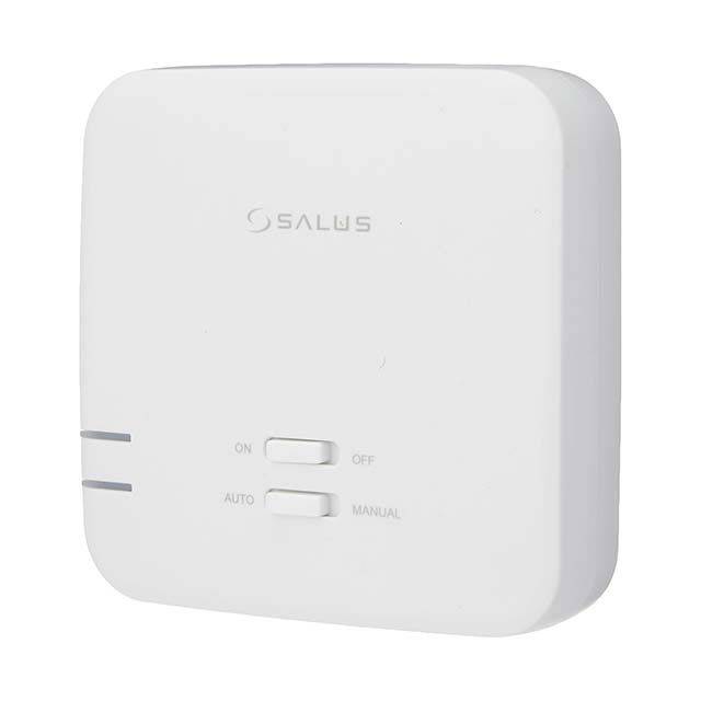 Salus Controls RT520RF Wireless Thermostat - Boiler Plus Compliant Digital & Electronic Room Thermostat - White