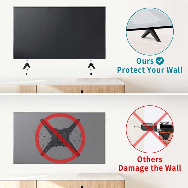 Samsung 32" FHD Smart LED TV Stand Replacement Base – Compatible with UN32J5205AF TV Stand Legs (Black)