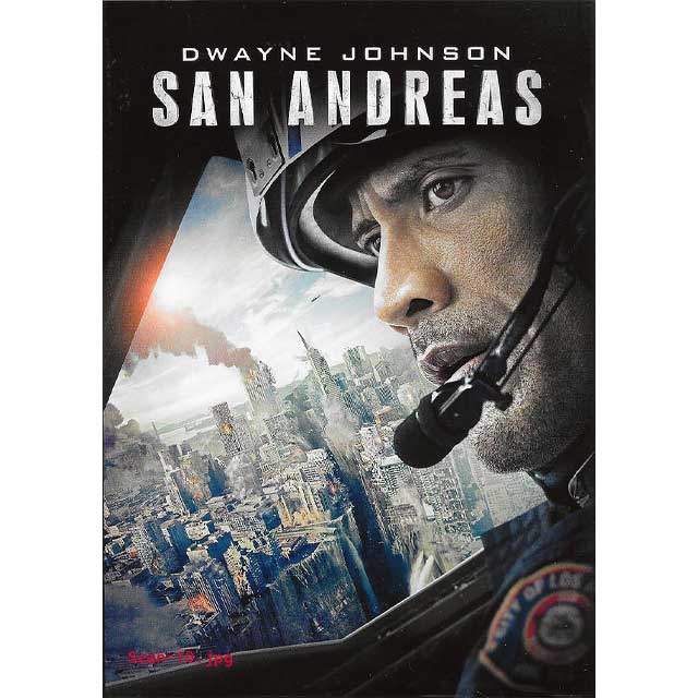 San Andreas DVD – Official 2015 Disaster Action Thriller Starring Dwayne Johnson