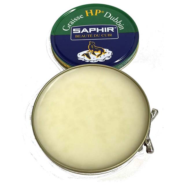 Saphir Dubbin HP 100ml Tin Neutral – Premium Leather Conditioner & Protector for Shoes & Accessories