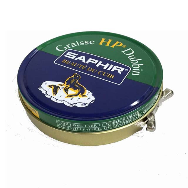 Saphir Dubbin HP 100ml Tin Neutral – Premium Leather Conditioner & Protector for Shoes & Accessories