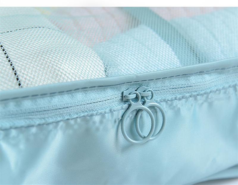مجموعة من 7 قطع لتنظيم الأمتعة المحمولة
