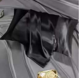 Ensemble de 2 taies d'oreiller en satin de soie véritable, confortables et élégantes | Housses de coussin décoratives luxueuses