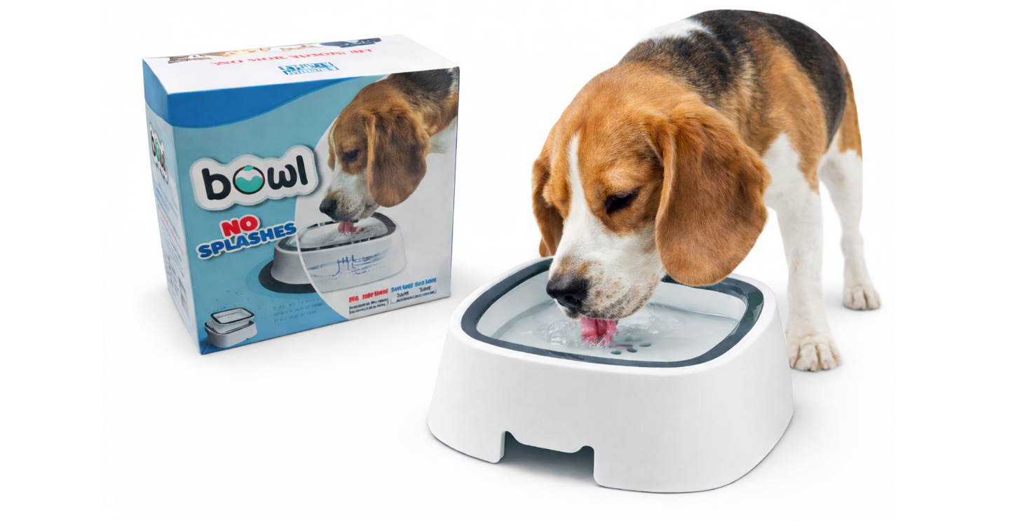 No Spill Pet Water Bowl – Anti-Splash Floating Dog & Cat Water Bowl with Spill-Proof Design for Home & Travel