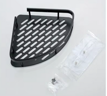 Étagère de Douche d'Angle à Tension en Acier Inoxydable – Organiseur de Salle de Bain Mural pour Articles de Toilette et Accessoires