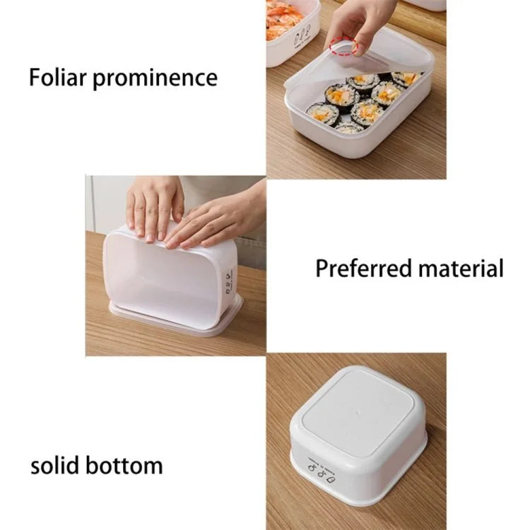 900ML Stackable Food Storage Container with Lid – Multi-Purpose Fresh Food Keeper for Fruits, Vegetables & Meal Prep