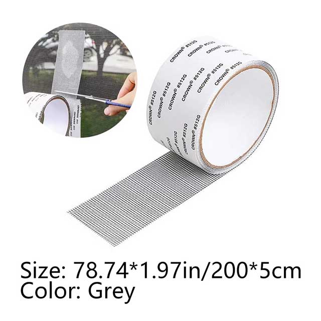 Self-Adhesive Window Mosquito Net – DIY Cuttable Anti-Insect Mesh Screen for Doors & Windows