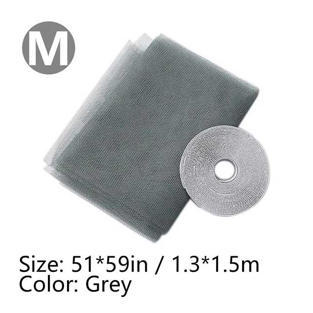 Self-Adhesive Window Mosquito Net – DIY Cuttable Anti-Insect Mesh Screen for Doors & Windows